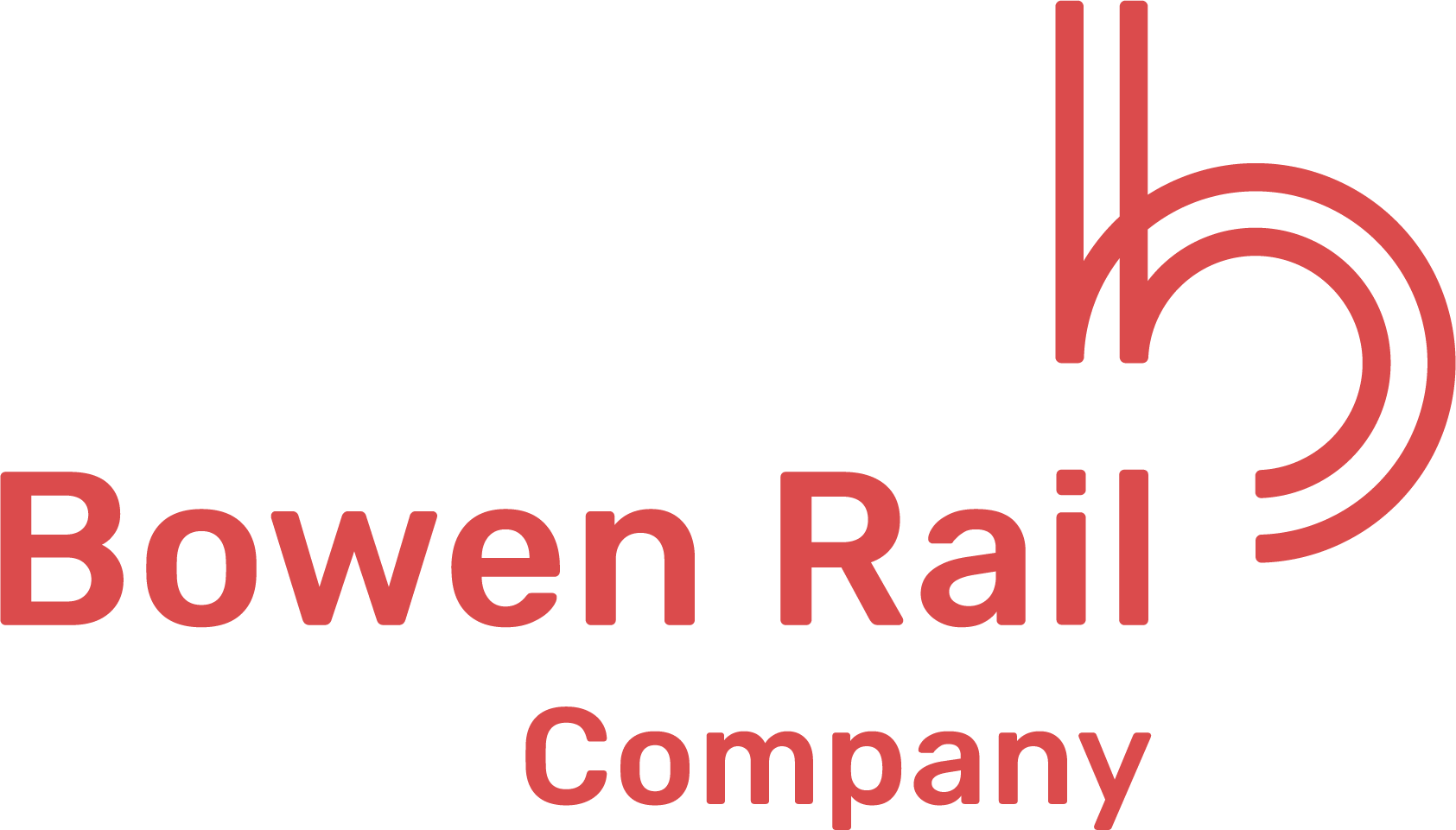 Bowen Rail Company rail logo